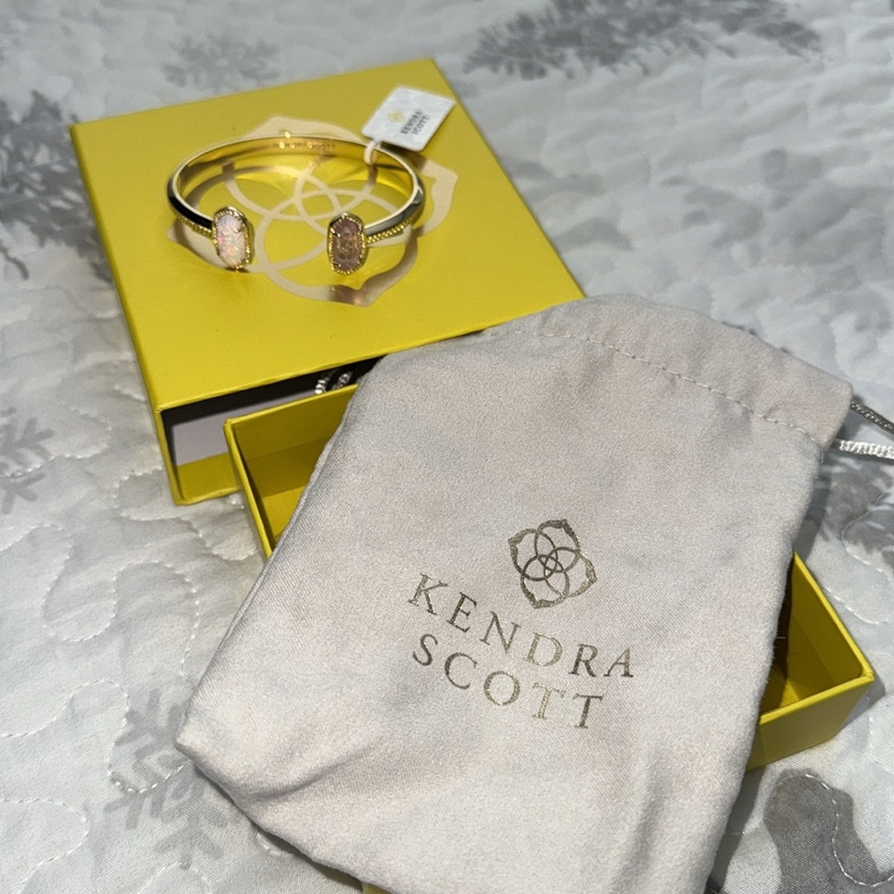 Kendra Scott Gold Elton Cuff Bracelet